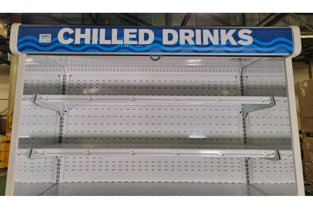 Pure Cold Impulse 4 shelf display fridge - W 1320 x D 760 x H 2020mm - Image 2 of 5