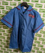 Various types of ex-military clothing - 163kg - may require repair or be as spares