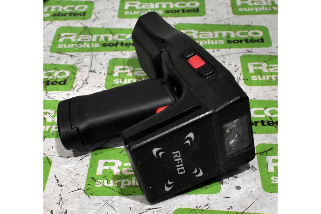 Denso BHT-1281QULWB-CE RFID data logger with docking base and AC adaptor - Image 3 of 4