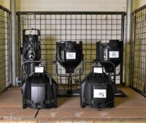 5x various ETC Source lighting - full details in the description