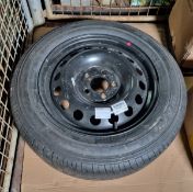 16 inch VW Crafter wheel with Avon AV12 tyre - 195/65R16C