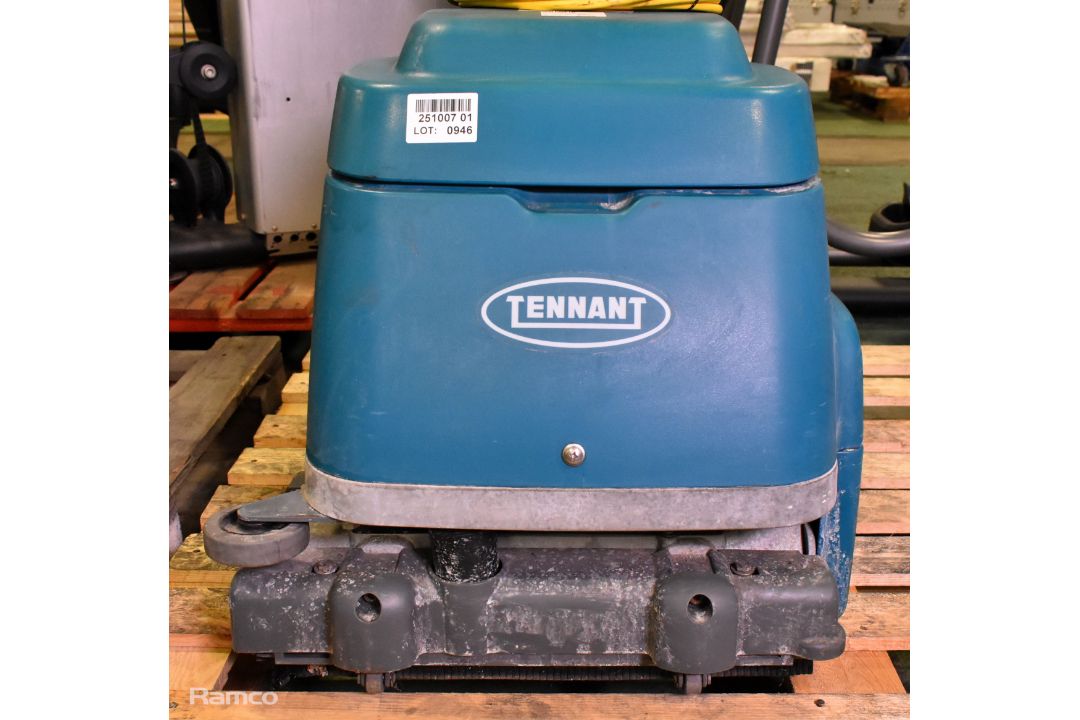 Tennant T1 walk behind micro floor scrubber - 380mm working width - Image 2 of 9