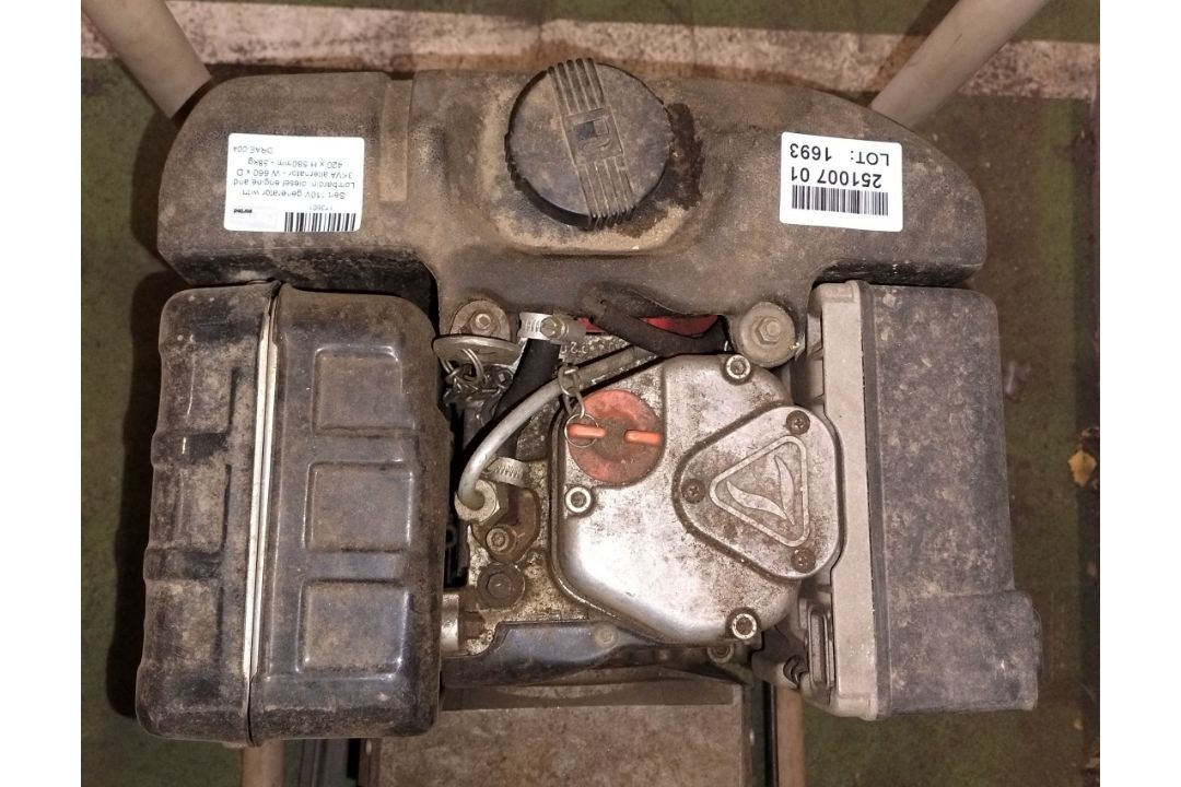 Sert 110V generator with Lombardini diesel engine and 3KVA alternator - W 660 x D 420 x H 580mm - Image 5 of 7