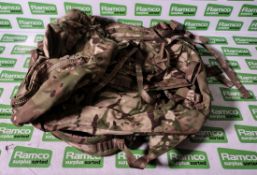 10x British Army MTP short convoluted rucksacks