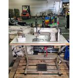 Singer 211U566A industrial sewing machine with spares - W 1070 x D 540 x H 1580mm - 78kg