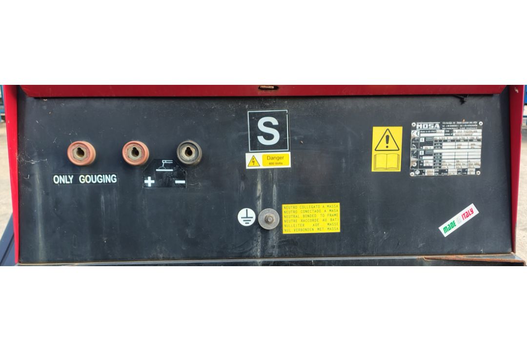 Mosa TS 415 VSX/EL-BC engine driven welder - Year: 2005 - 185 hours - W 980 x L 3160 x H 1300mm - Image 18 of 39