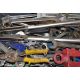 Tray of mixed hand tools - spanners, adjustable spanners, screwdrivers, snips, socket bits and ruler - Image 2 of 3