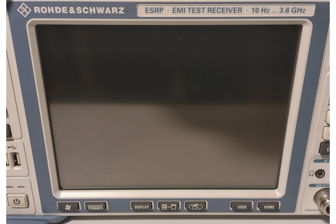 Rohde & Schwarz ESRP emi test receiver with front cover - 10Hz... 3.6GHz - W 470 x D 390 x H 370mm - Image 5 of 11