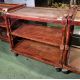 Wooden 3 tier service trolley - W 890 x D 545 x H 890mm - Image 3 of 3