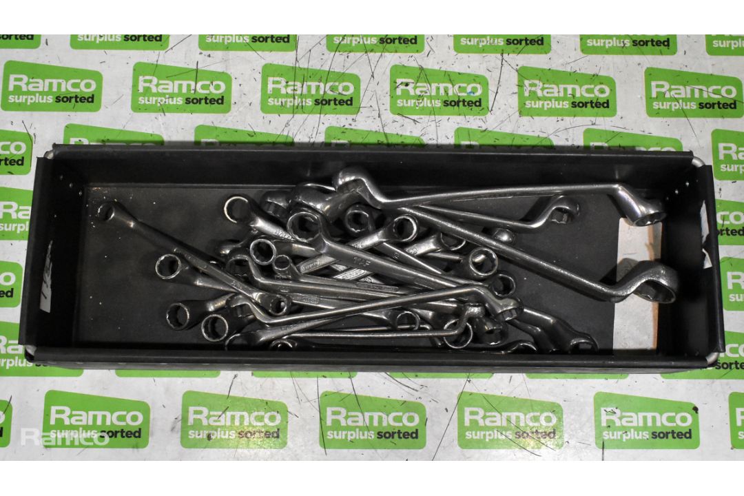 Various sized ring spanners - see pictures for details and examples - Image 1 of 2
