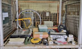 Various workshop equipment and consumables - full details in description