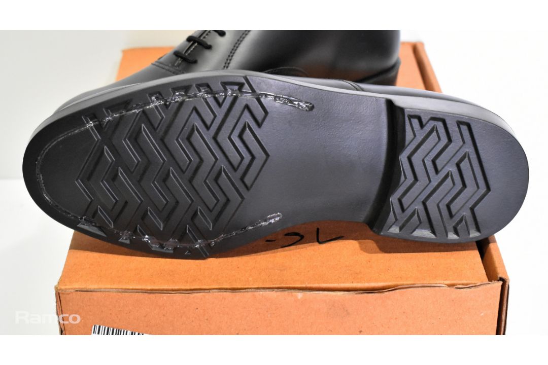 20x pairs of leather service working shoes - full details in the description - Image 9 of 12