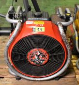 Leader Group petrol driven fan with Briggs & Stratton 118432 6HP motor