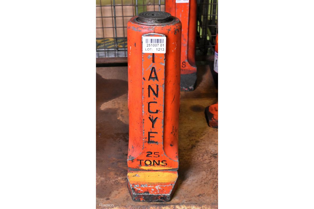 Tangye 25 tonne hydraulic ram jack - W 140 x D 320 x H 450mm - 24kg - Image 2 of 4