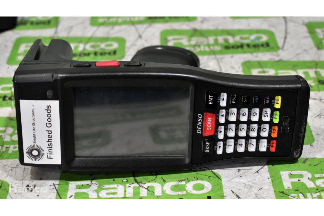 Denso BHT-1281QULWB-CE RFID data logger with docking base and AC adaptor - Image 3 of 6