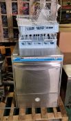 Meiko FV 40.2 stainless steel undercounter dishwasher - W 600 x D 600 x H 820mm - NO BASKET