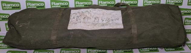 26x British Forces folding cots - my be incomplete or require repair