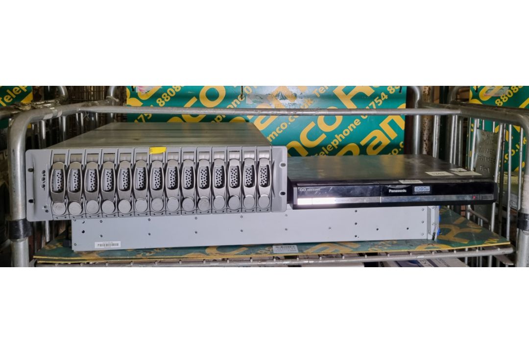 Panasonic DVD Player, Intel Corporation Storage Server 12 Bay, Sataboy Scalable Storage System - Image 1 of 3