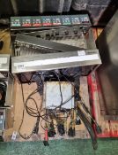 Multiplex 8 nozzle drink dispenser tower - W 620 x D 320 x H 520mm