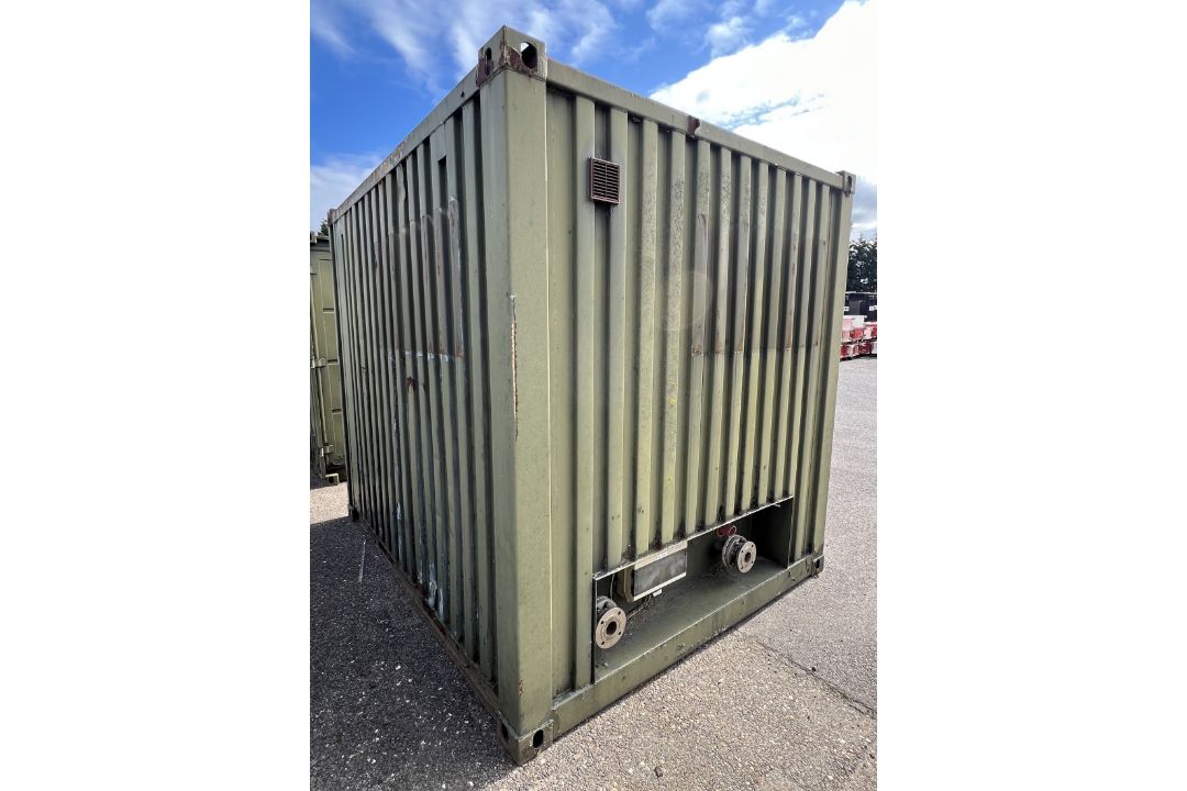 Pump pressurisation unit in modified 10ft ISO container - details in desc. - Image 5 of 12