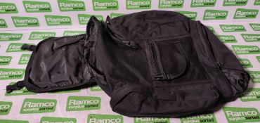 9x British Army Field Pack rucksacks - Black