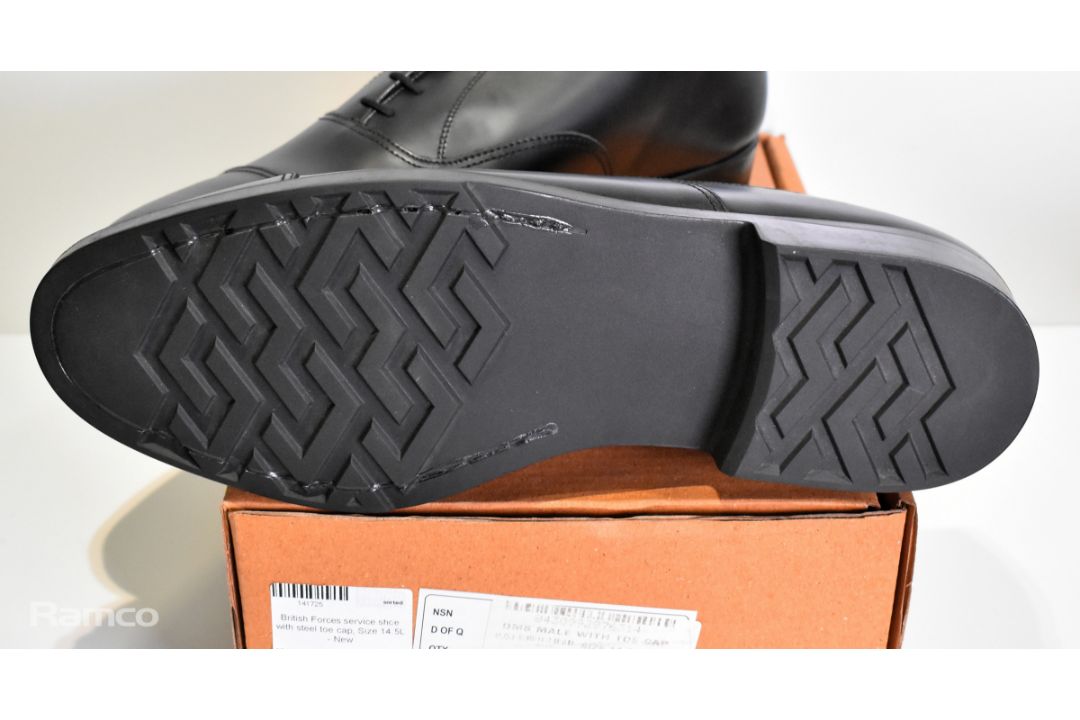 20x pairs of leather service working shoes - full details in the description - Image 3 of 12