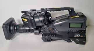 Sony PMW-350 solid state memory camcorder with Sony electret condenser microphone