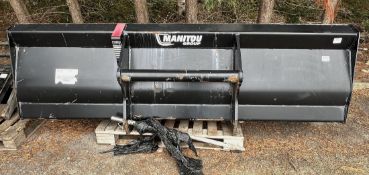 Manitou CBR 1000 general purpose bucket attachment - 990 L capacity - L 2430 x W 1060 x H 780mm