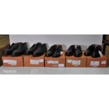 20x pairs of leather service working shoes - full details in the description