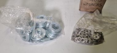 Flat washers & Hastelloy hex nuts - full details in the description
