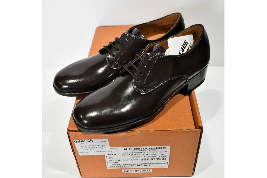 9x leather working and service shoes - full details in the description - Image 2 of 6