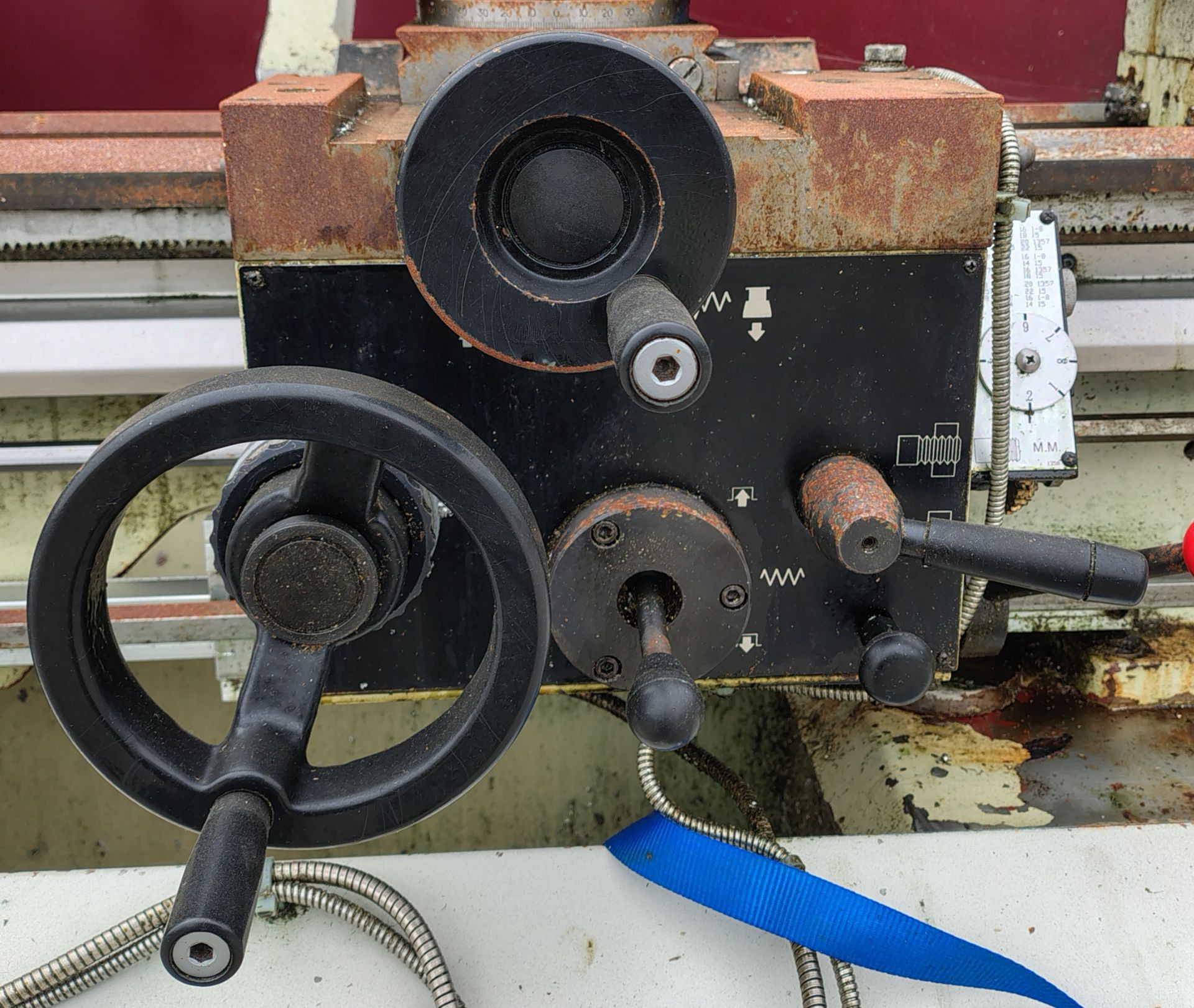 Harrison 600 Group M300 415V lathe with Acu-Rite digital readout - W 1625 x D 940 x H 1670mm - Image 10 of 27
