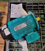 Brook Crompton WP-DF90LWX-D-IE3 1.5kW 3 phase electric motor - W 250 x D 390 x H 320mm - 34kg