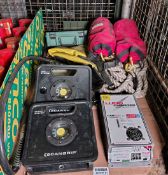 Fire & rescue accessories - hand backpack sprayer, scangrip lights, Ludo charger and more