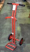 Gas cylinder trolley cart - W 420 x D 400 x H 1020mm - 7kg