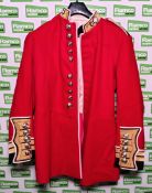 33x British Forces Tunics - Red - mixed sizes