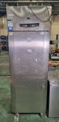 Foster PREMG600H stainless steel single door upright refrigerator - W 700 x D 800 x H 2080mm