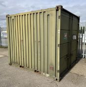Pump pressurisation unit in modified 10ft ISO container - details in desc.