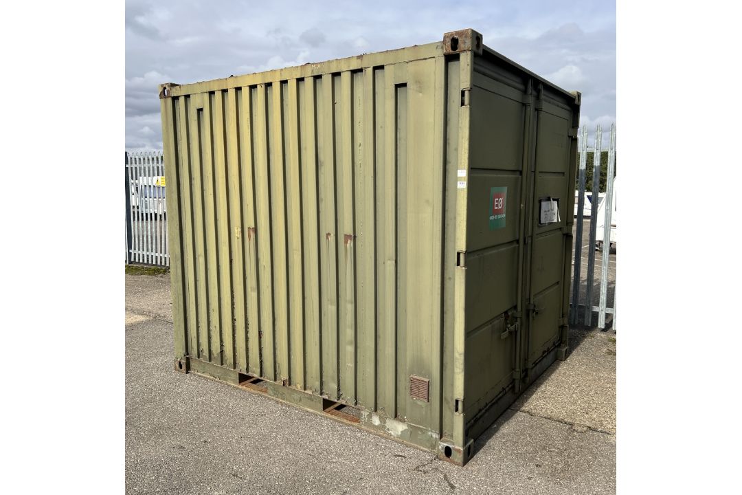 Pump pressurisation unit in modified 10ft ISO container - details in desc. - Image 1 of 12