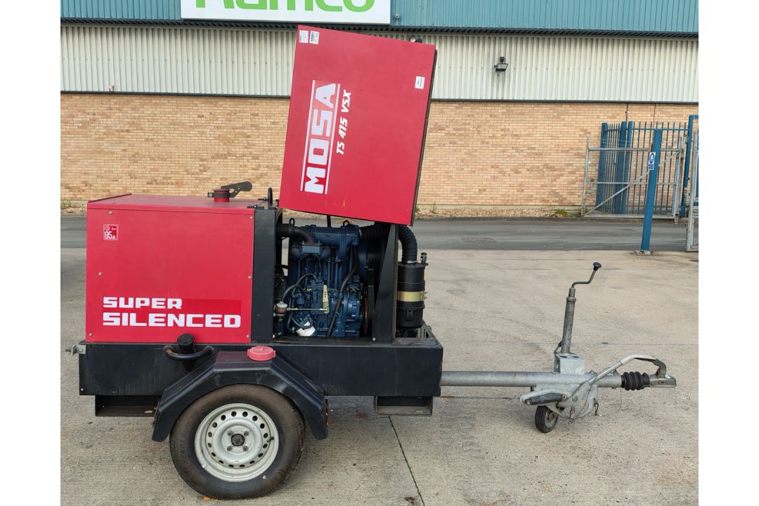 Mosa TS 415 VSX/EL-BC engine driven welder - Year: 2005 - 185 hours - W 980 x L 3160 x H 1300mm - Image 19 of 39