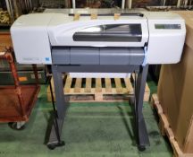 HP DesignJet 510 large format printer - DAMAGED STAND - W 1250 x D 470 x H 350mm - 39kg