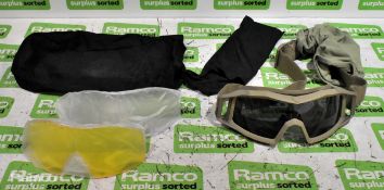 25x pairs of Revision military goggles - To include 2 lenses