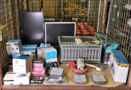 Electrical equipment - monitors, USB KVM, in desk power sockets, multiswitches and more