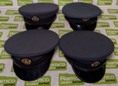 50x British Forces caps - various divisions - mixed sizes