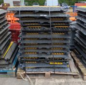 50x 5 channel rubber cable protector ramps - approx dimensions: L 900 x W 500 x H 55mm