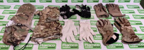 Various types of ex-military hardware and accessories -137kg – may require repair / be incomplete