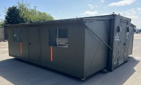 20ft Mobile accommodation unit - full details in the description