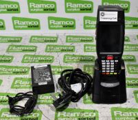 Denso BHT-1281QULWB-CE RFID data logger with docking base and AC adaptor