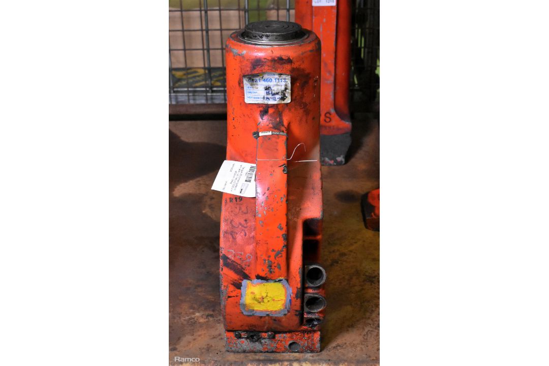 Tangye 25 tonne hydraulic ram jack - W 140 x D 320 x H 450mm - 24kg - Image 4 of 4