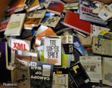 Pallet of mixed genre books - approx. weight: 290kg